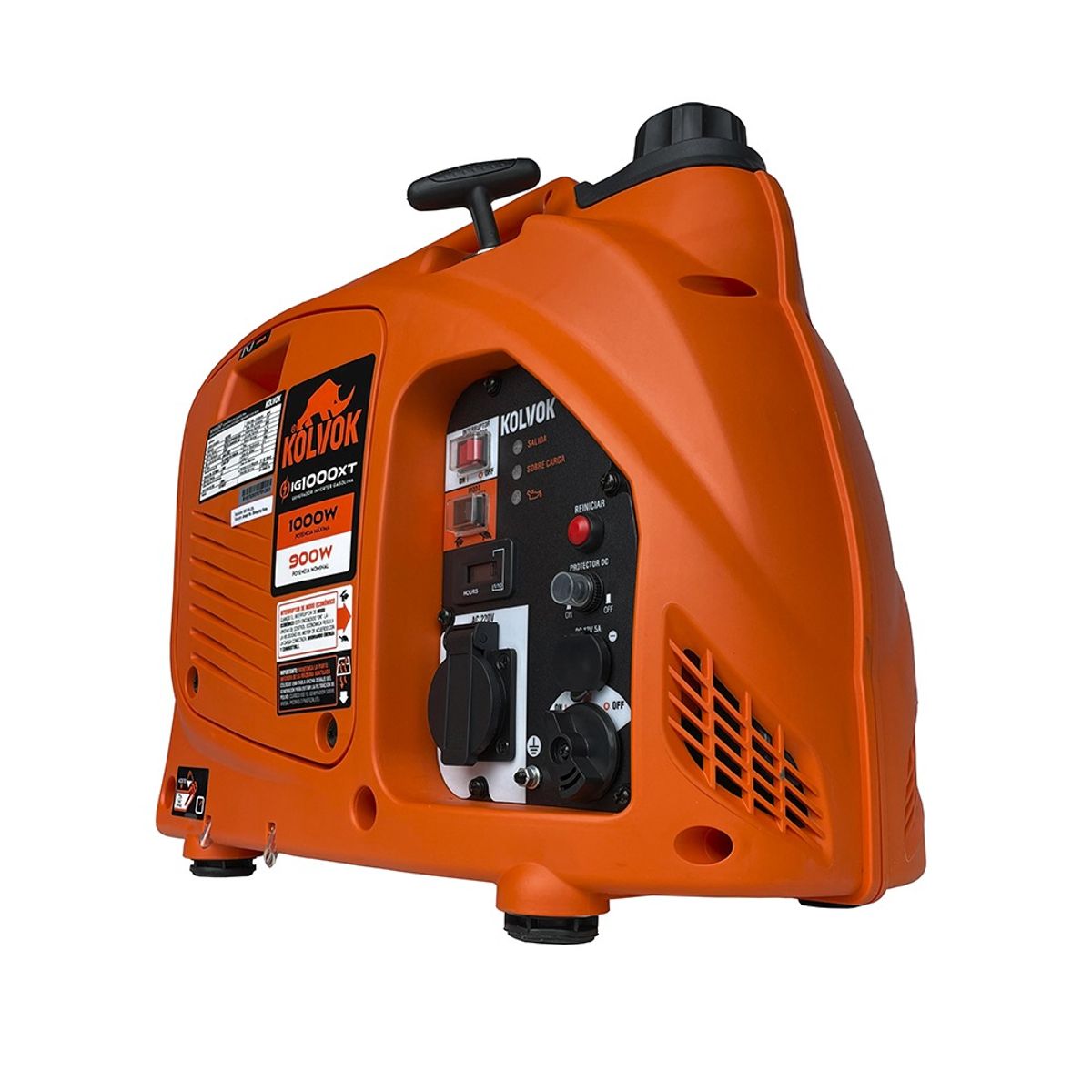 KOLVOK - Generador Eléctrico A Gasolina Inverter 1 Kva