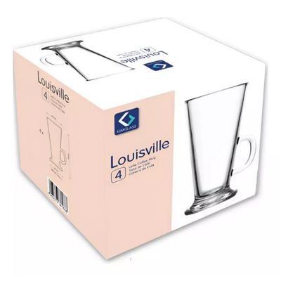 Imagen 2 del producto Set 4 Tazas de Cafe Capuccino 283 ML Kimglass Lousiville