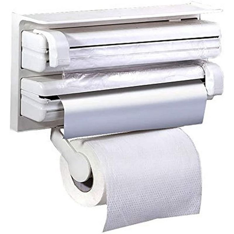 MOVI - Dispensador Triple para Nova Alusa Foil y Film  Montable en Pared