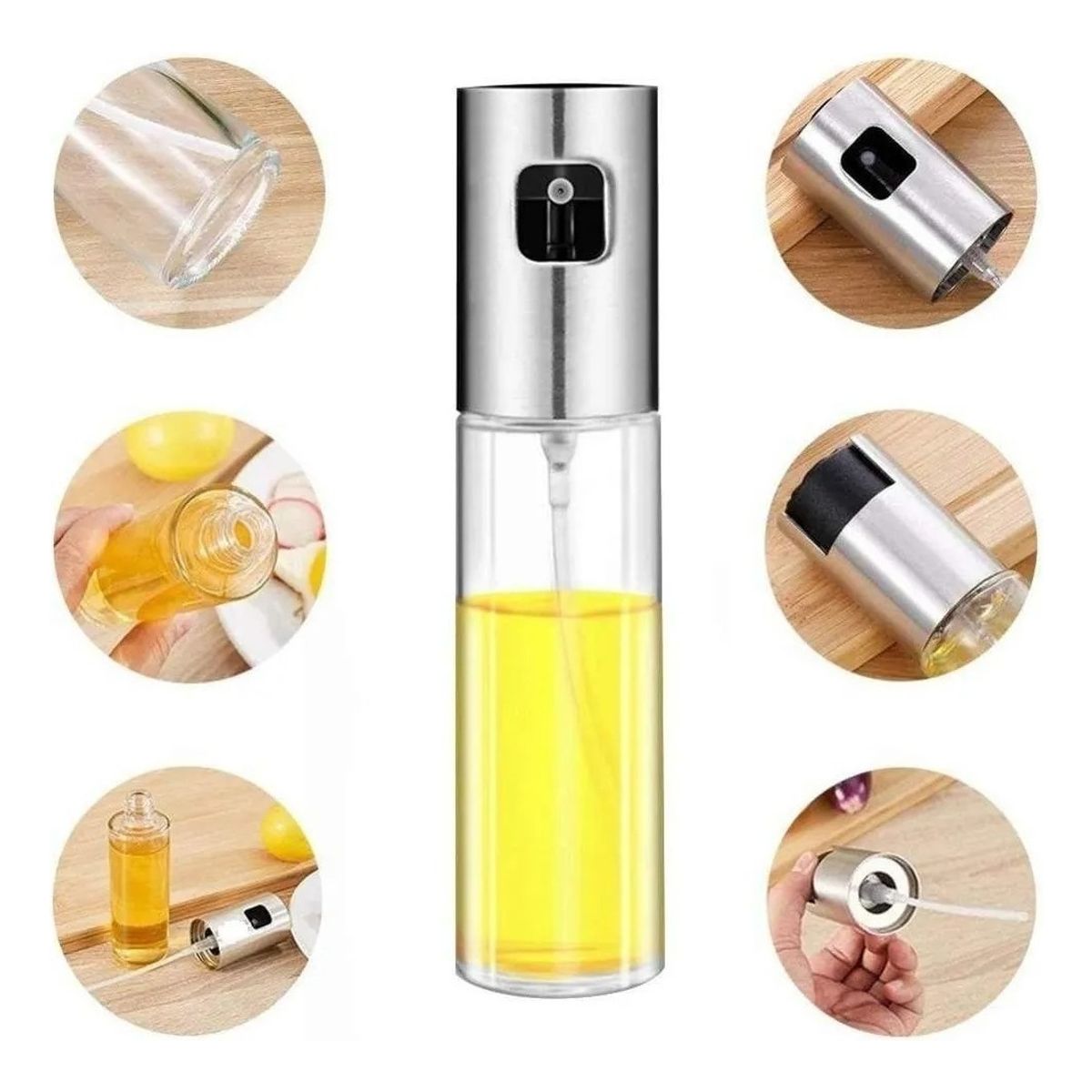 GENERICO - Rociador de Aceite en Spray Precisión de 100ml.