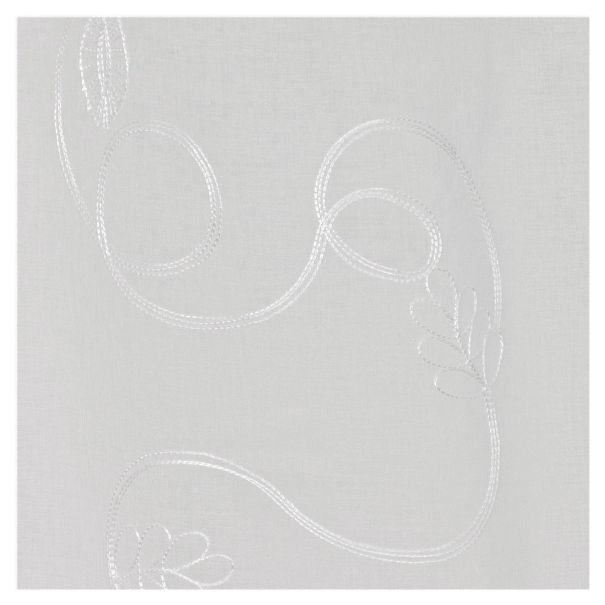 MASEL - Set  2 Velos  Bordado 1.40x2.20 cm Blanco