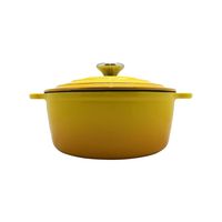 OLLA IRON CAST 22CM COLOR PUMPKIN