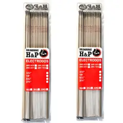 H AND P INDUSTRIAL SOLDADURAS - Electrodo Soldadura 7018 5/32" Bolsa 1 Kilo H&P