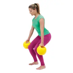 GYMNIC - Par de pesas rusas (training bowl) para entrenamiento 80.99