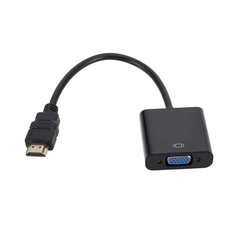 GENERICO - Adaptador HDMI a VGA de Señal en Alta Definición