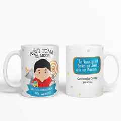 ESTAMPA MANIA - Taza aquí toma el mejor Ing en Telecomunicaciones del mundo D42