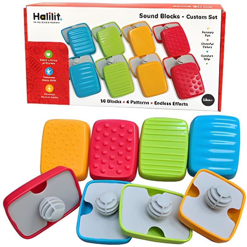 HALILIT - Juguete musical Bloques sonoros set 4