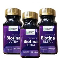 Pack 3 Biotina Ultra Nf 3x60 Capsulas.