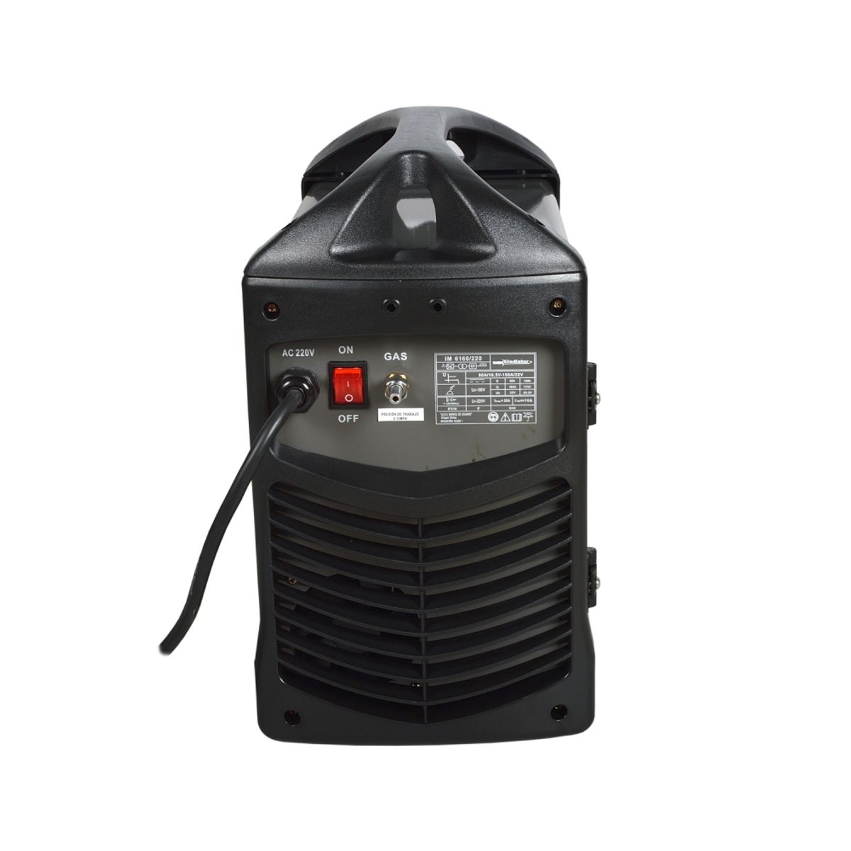 GLADIATOR - SOLDADORA INVERTER MIG 160 amp IM 6160/220