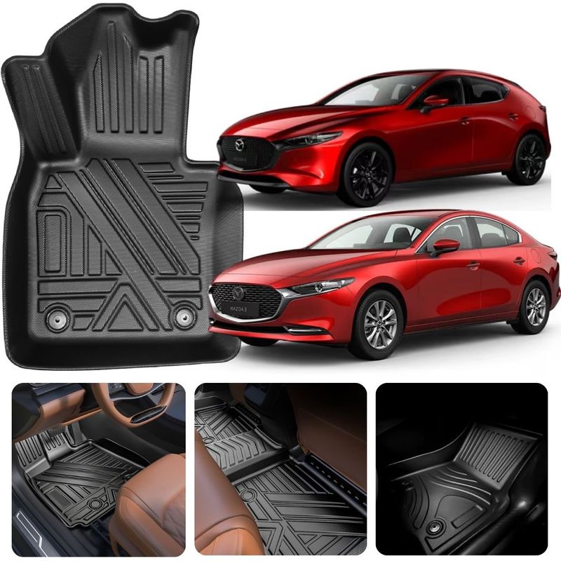 3D - Alfombras de piso para Mazda 3 calce perfecto 2020 al 2025+