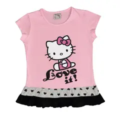 HELLO KITTY - Polera Niña Hello Kitty_.