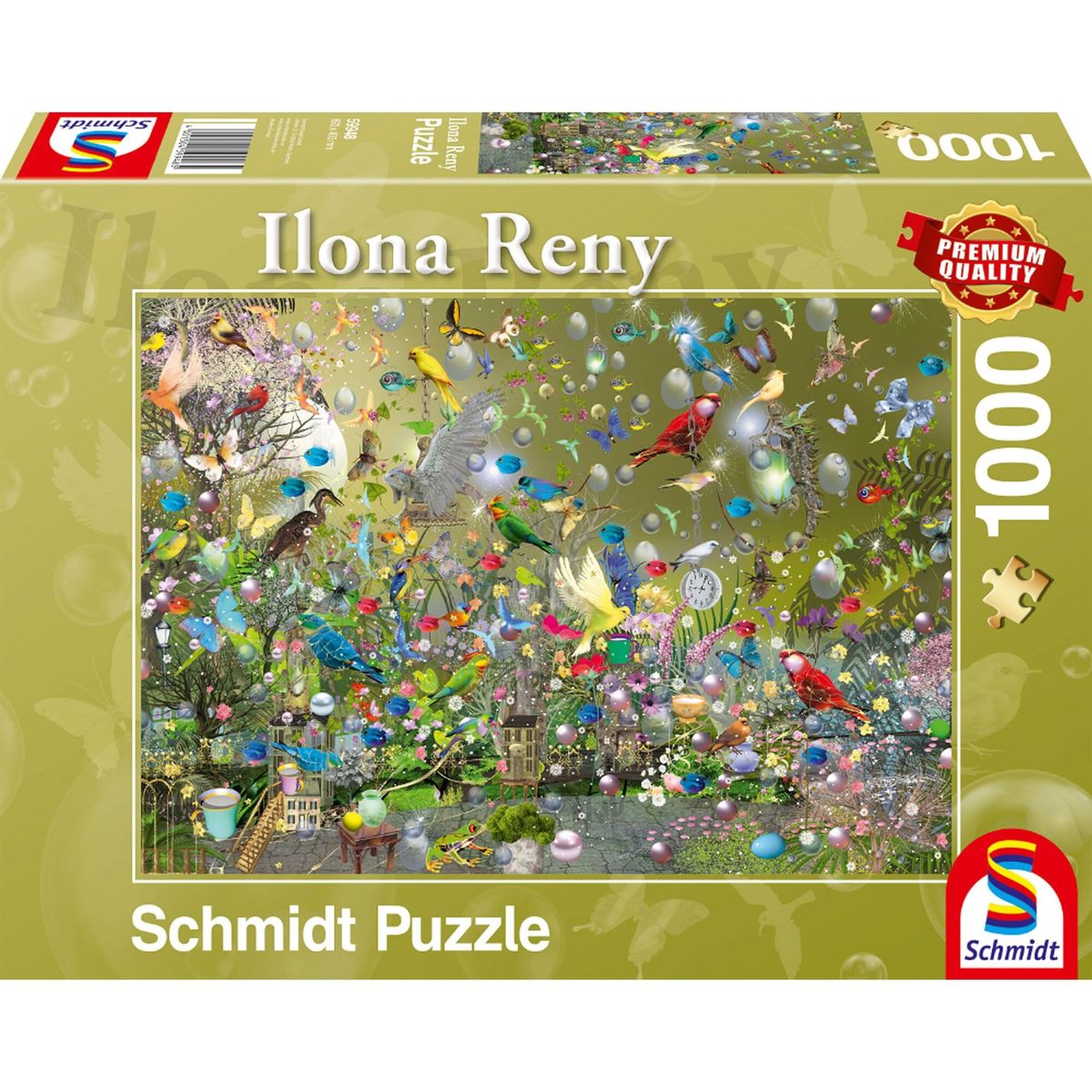 SCHMIDT - Puzzle 1.000 piezas Selva de loros