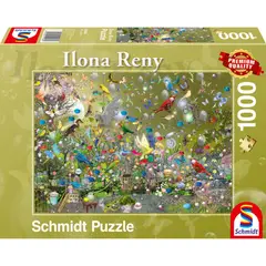 SCHMIDT - Puzzle 1.000 piezas Selva de loros