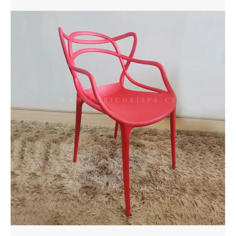 CORI CORI - Silla Master Polipropileno Roja