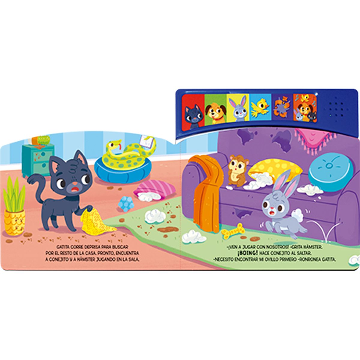 LATINBOOKS - Sonidos Alegres- Mascotas Revoltosas