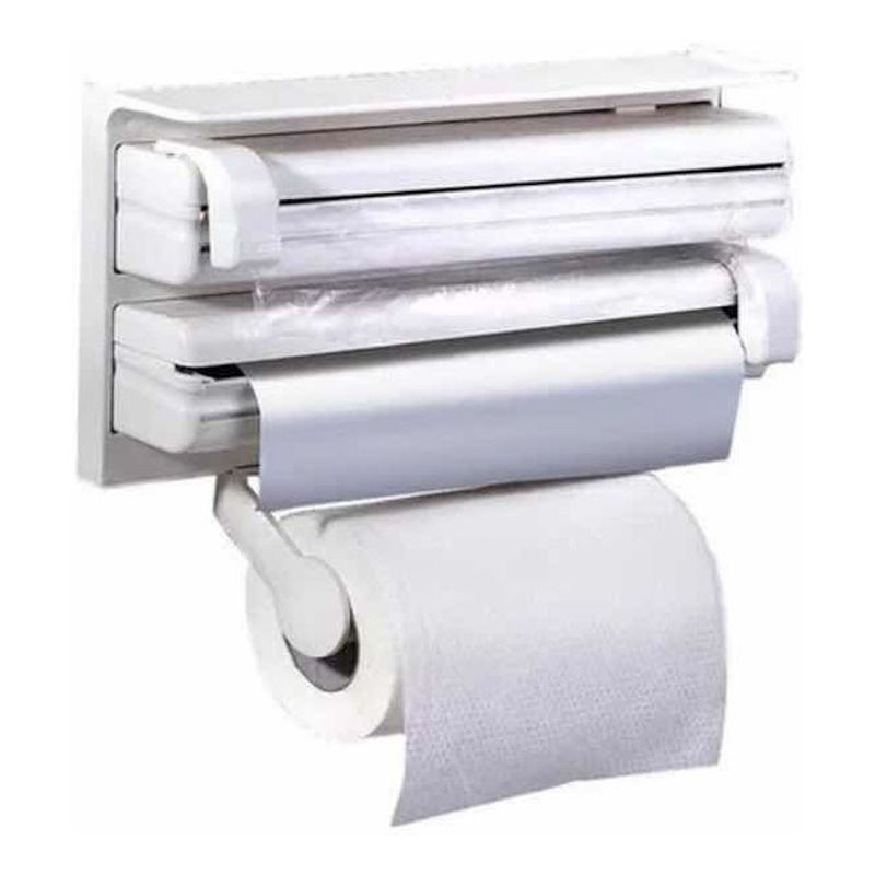GENERICO - Portarrollo Dispensador Triple Toalla Nova