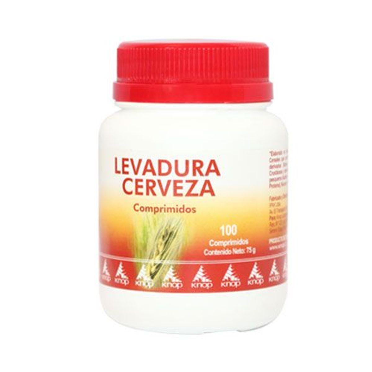 KNOP - Levadura Cerveza 750 mg x 100 comprimidos