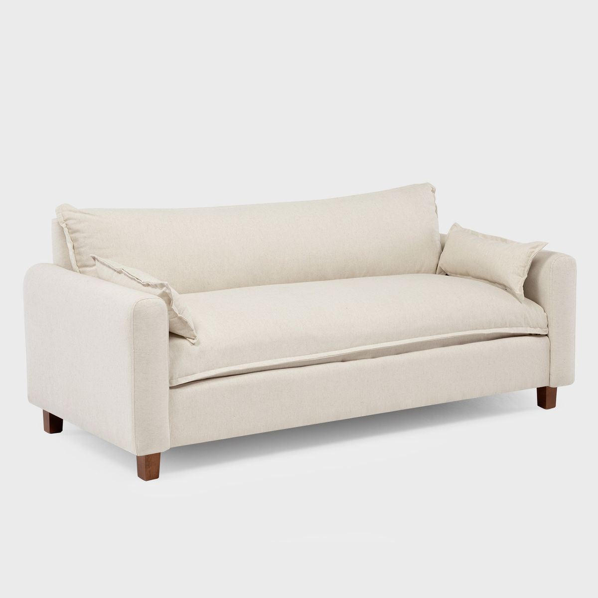 MUEBLES COTTONI - Sofá Lirio Lino Crudo