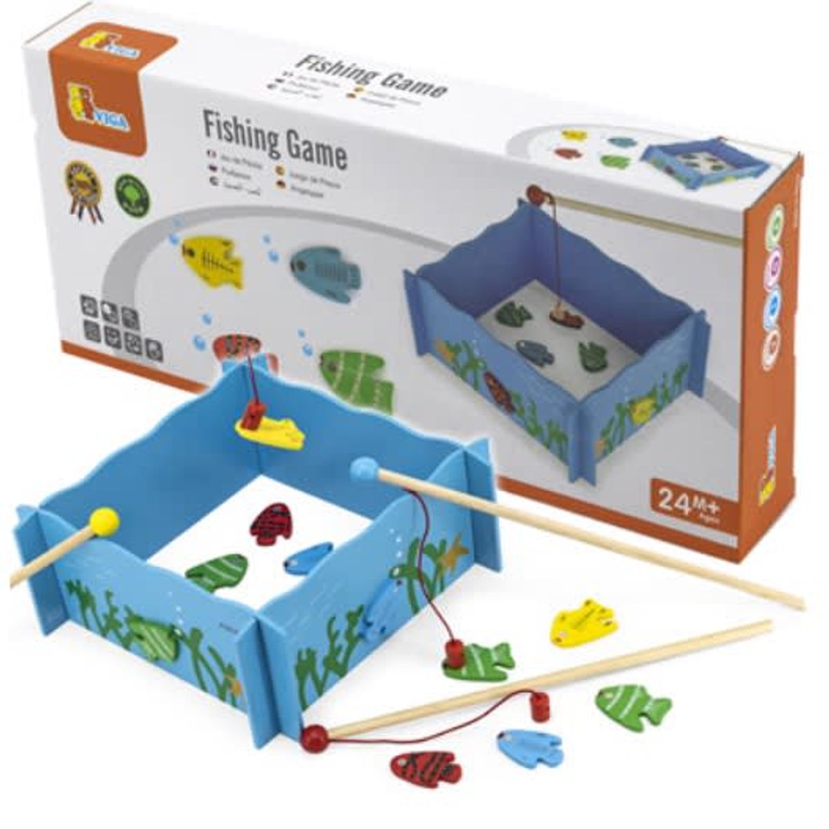 VIGA - Juego Madera Pesca