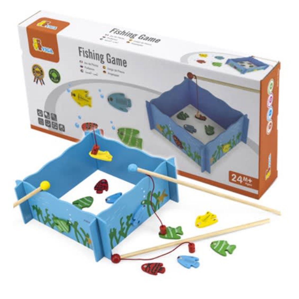 VIGA - Juego Madera Pesca