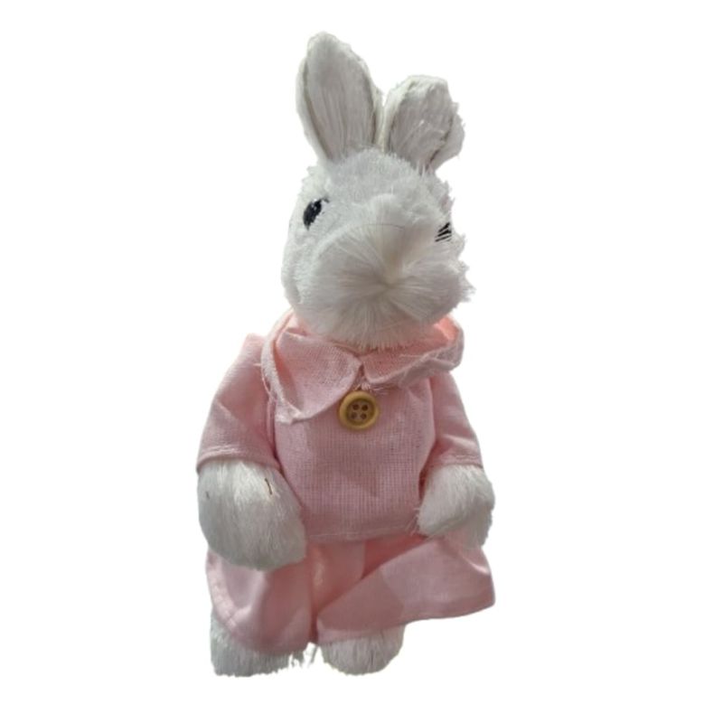 GENERICO - CONEJO DE PASCUA 20 CM (PAJA)