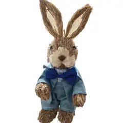 GENERICO - CONEJO DE PASCUA 20 CM (PAJA)