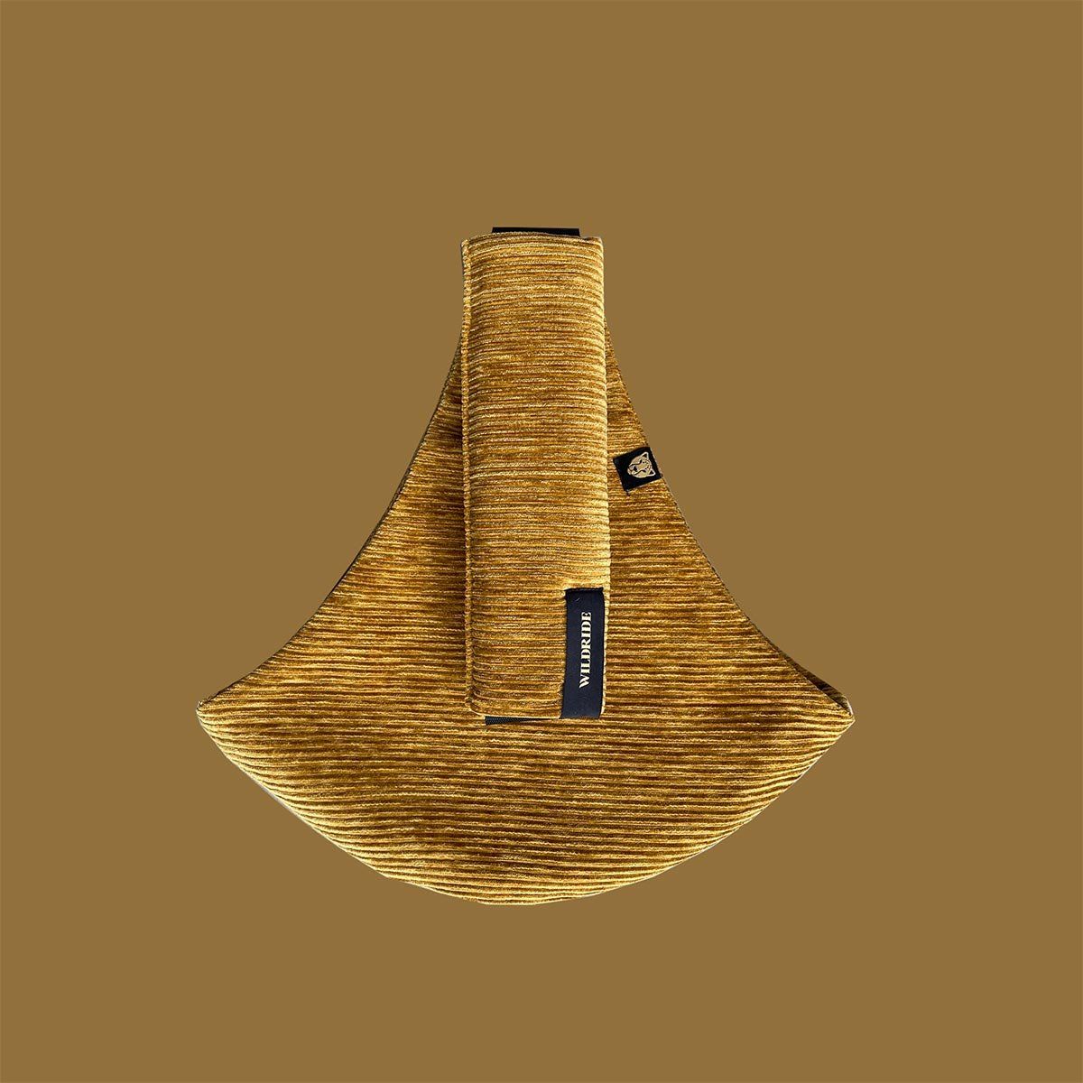 WILDRIDE - Portabebé Wildride Corduroy Gold
