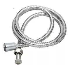 GENERICO - Manguera Ducha Flexible Extensible Cromada Acero Inox 25mts