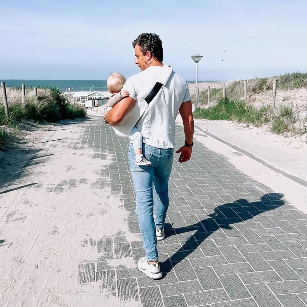 WILDRIDE - Portabebé Wildride Corduroy Cream