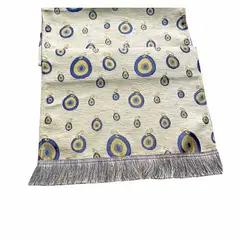 TURKUAZ - Camino de mesa 2 m Nazar beige