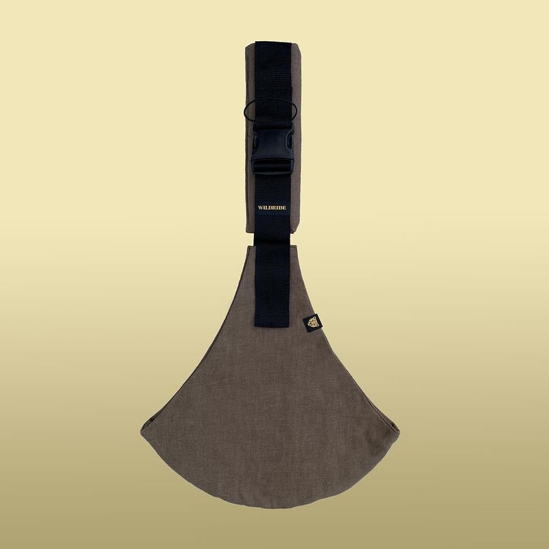 WILDRIDE - Portabebé Wildride Linen brown