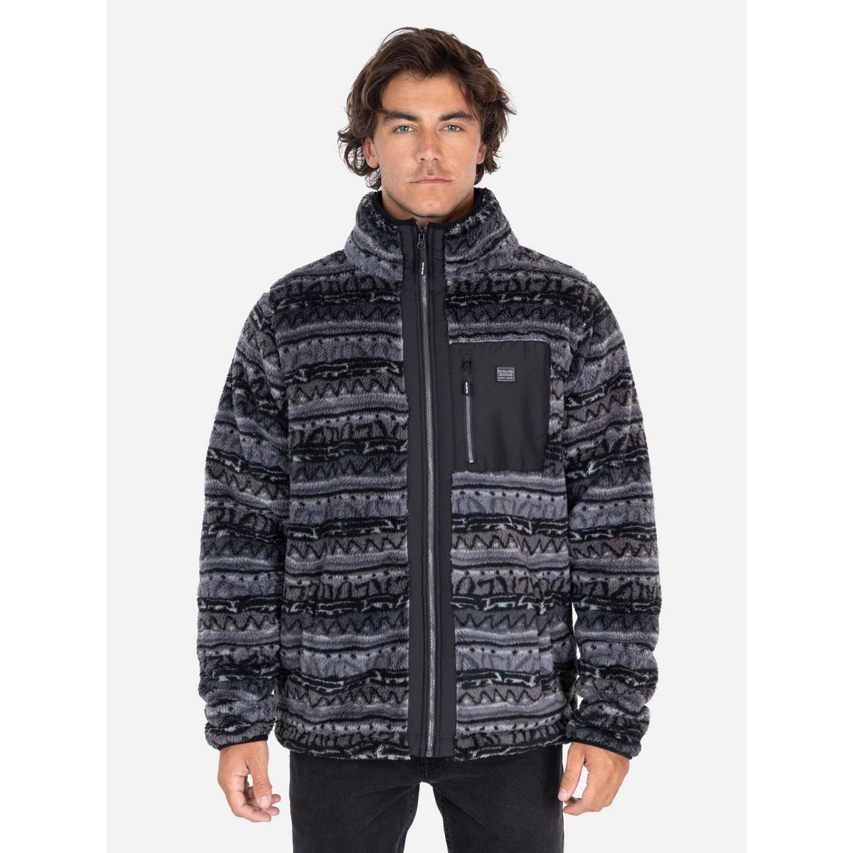 MAUI AND SONS - Poleron Chiporro Bliss Multicolor Hombre Maui And Sons