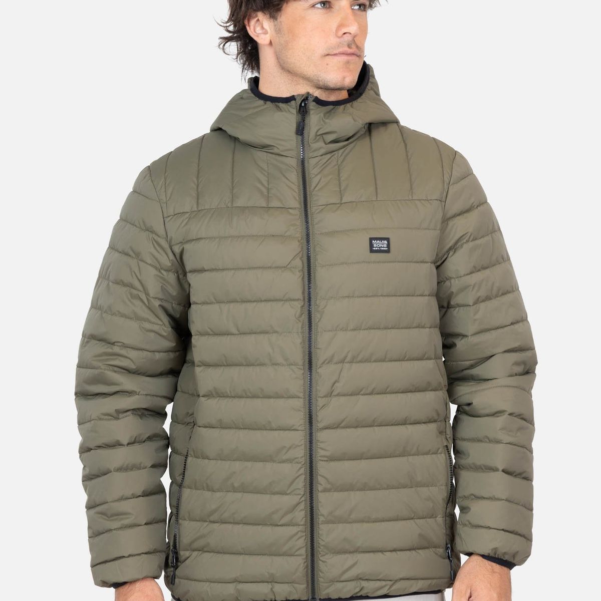 MAUI AND SONS - Parka Glam Verde Hombre Maui And Sons - Verde