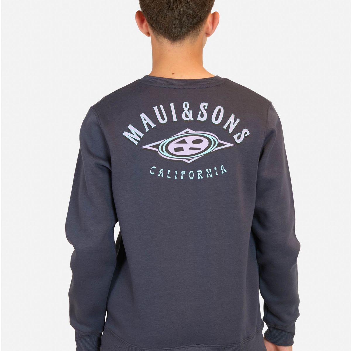 MAUI AND SONS - Poleron CR Kiss Azul infantil Maui And Sons - Azul.