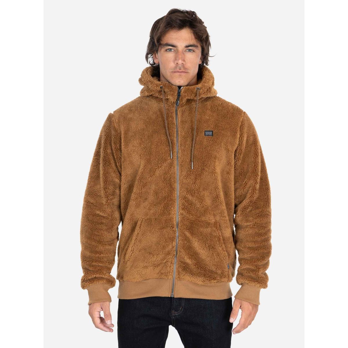 MAUI AND SONS - Poleron Chiporro Shore Café Hombre Maui And Sons - Café