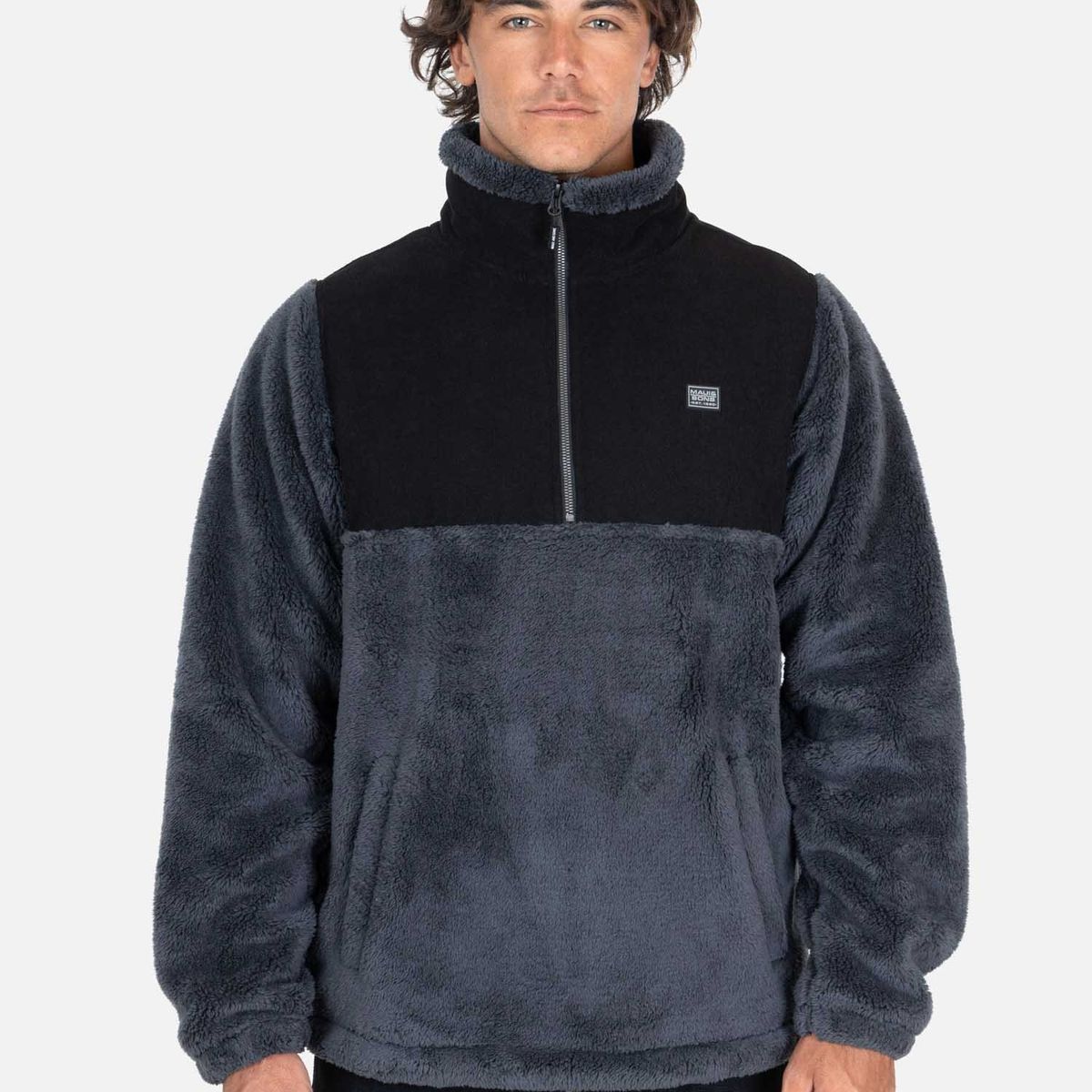 MAUI AND SONS - Poleron Chiporro Motion Gris Hombre Maui And Sons - Gris