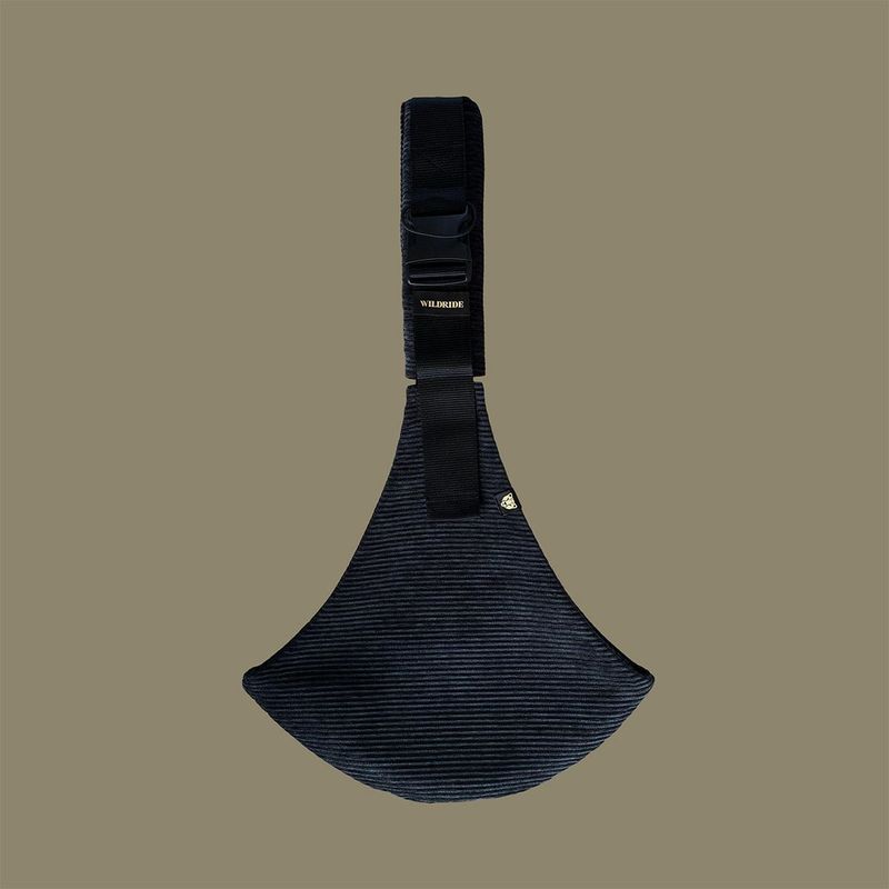 WILDRIDE - Portabebé Wildride Corduroy Black