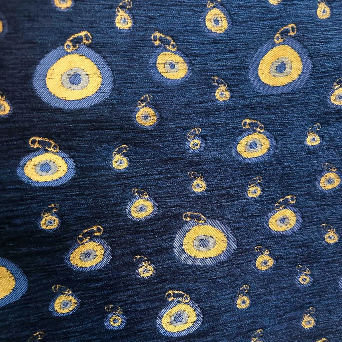 TURKUAZ - Camino de Mesa con Ojo Nazar azul 2 m – Mantel Turquía, Boho