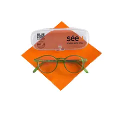 SEEU - Anteojos Tokio Verde Diotropía 1.5