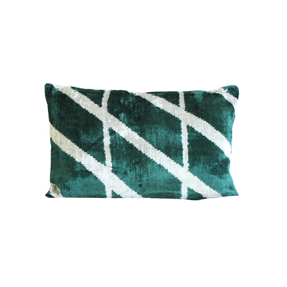 TURKUAZ - Cojín de terciopelo de seda 60x40 cms Topkapi