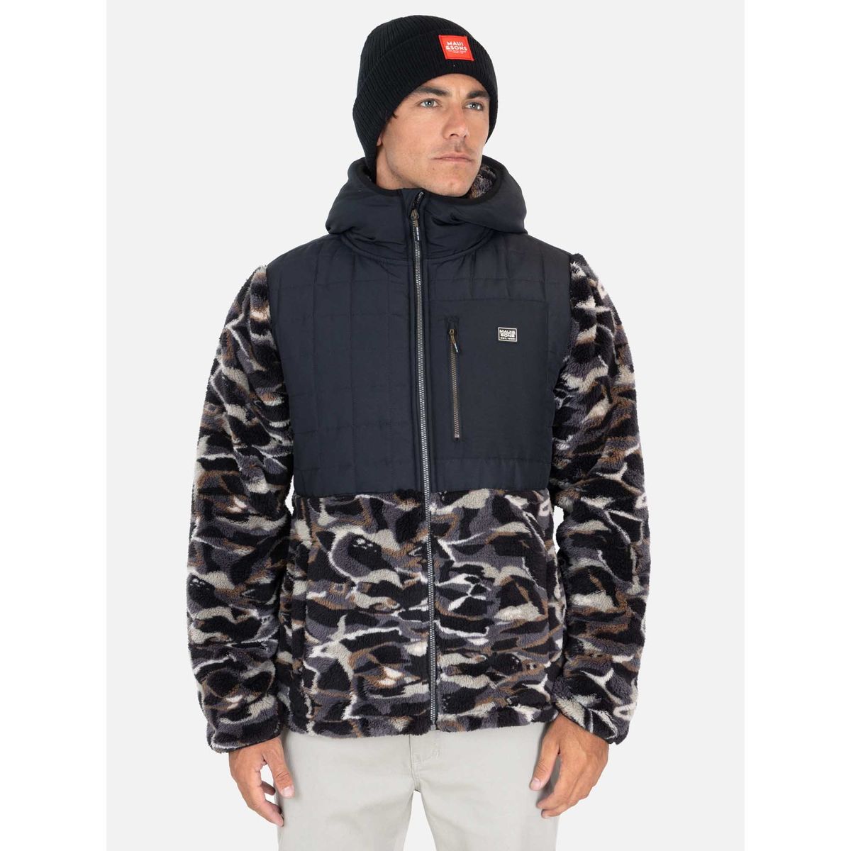 MAUI AND SONS - Poleron ChiporroElephant Multicolor Hombre Maui And Sons