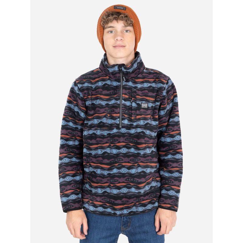 MAUI AND SONS - Poleron Micropolar Aqua Multicolor Infantil Maui And Sons - Multicolor