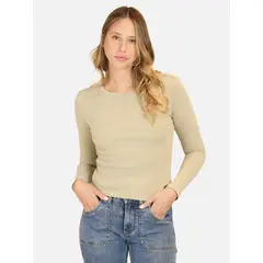 MAUI AND SONS - Polera ML Shoreline Verde Mujer - Verde