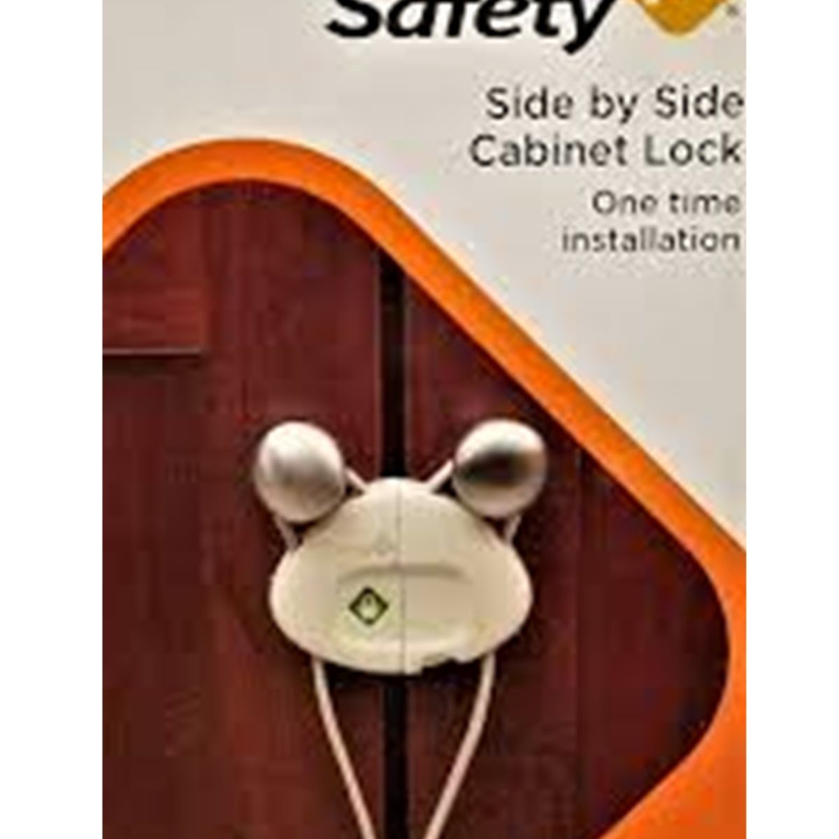 SAFETY 1ST - Seguro para puertas de armarios y clósets 2 unidades