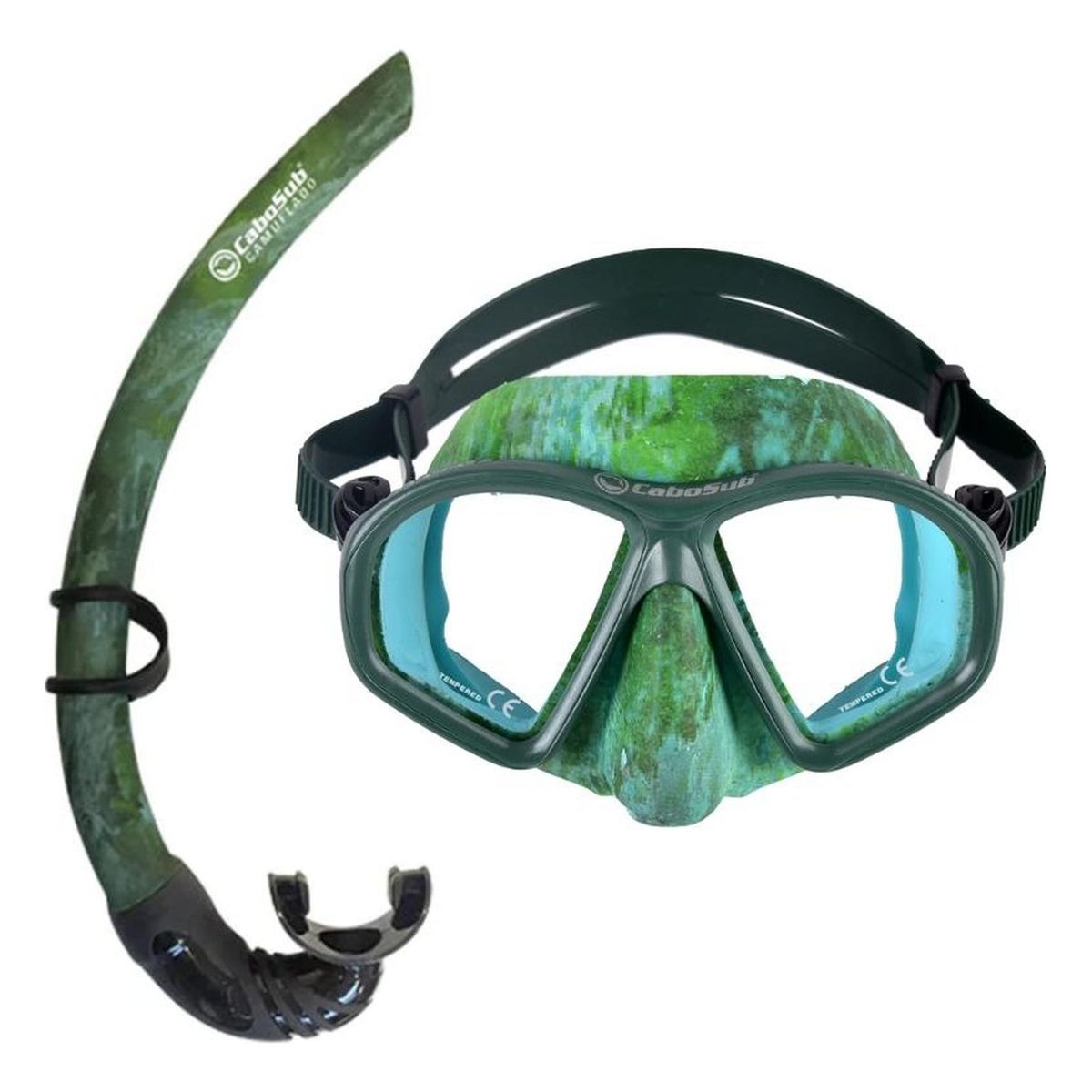 CABOSUB - Pack Tonina Camuflaje - Verde - Único