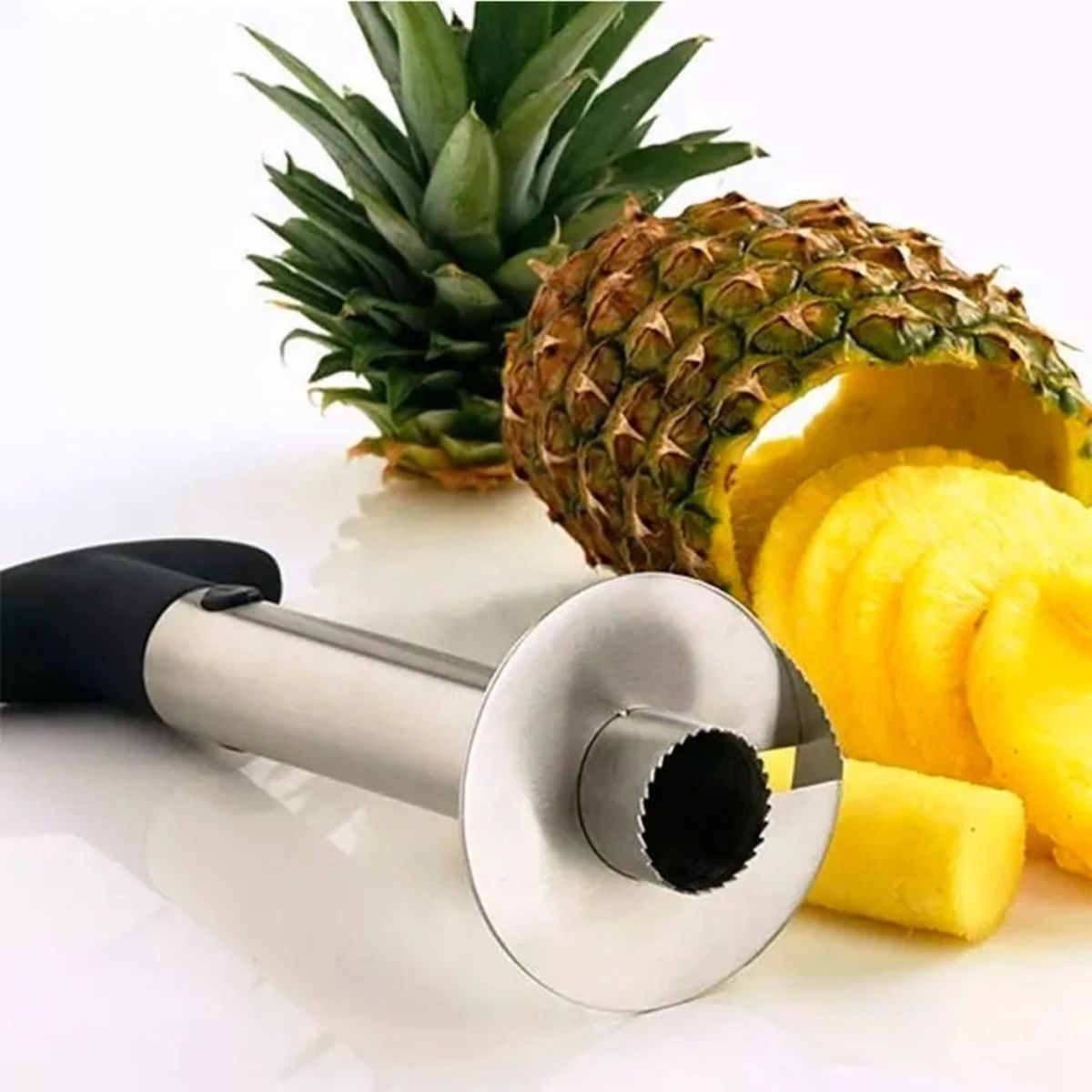 GENERICO - Cortador Pelador De Piña Flagship Extrae Rebana