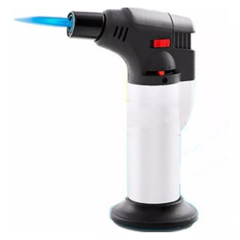 GENERICO - Soplete Recargable + Gas 150 Ml + Termometro De Cocina