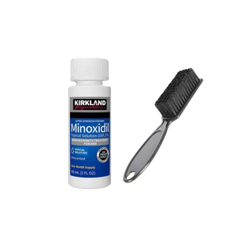 KIRKLAND - MINOXIDIL KIRKLAND TRATAMIENTO 1 MES + CEPILLO FADE