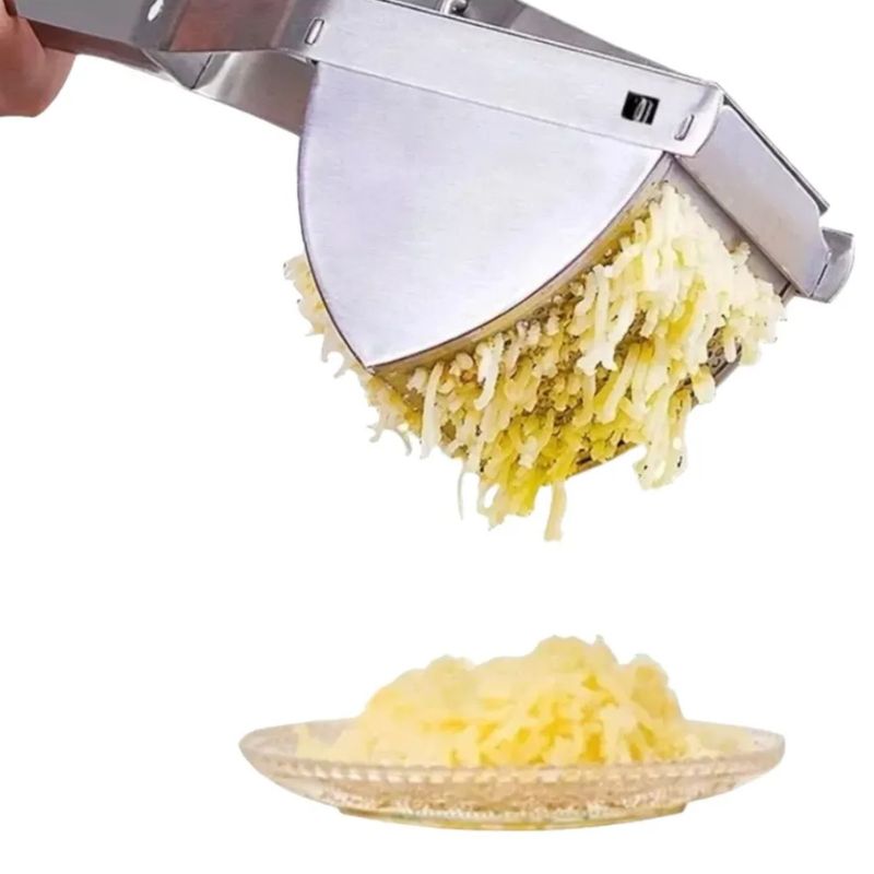 GENERICO - Prensa Papa Verduras Y Frutas Moledor Exprimidor Acero Inox