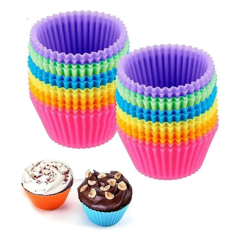 GENERICO - Molde Cupcakes Muffins Molde De 6 Unidades Para Cupcakes